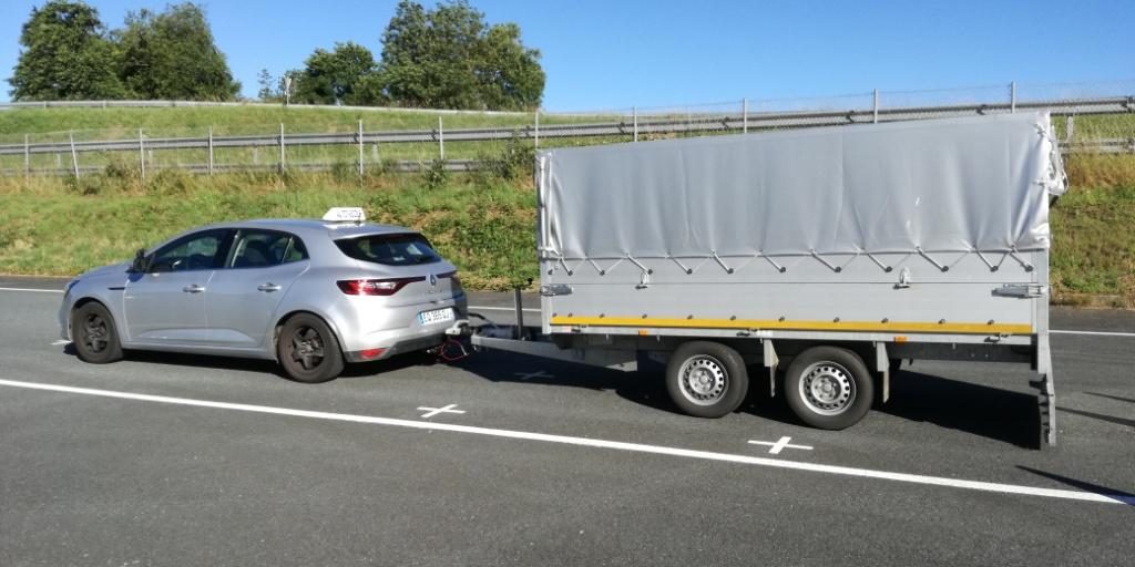 Formation remorque B96 - voiture avec remorque - BIM Auto École Bagnolet