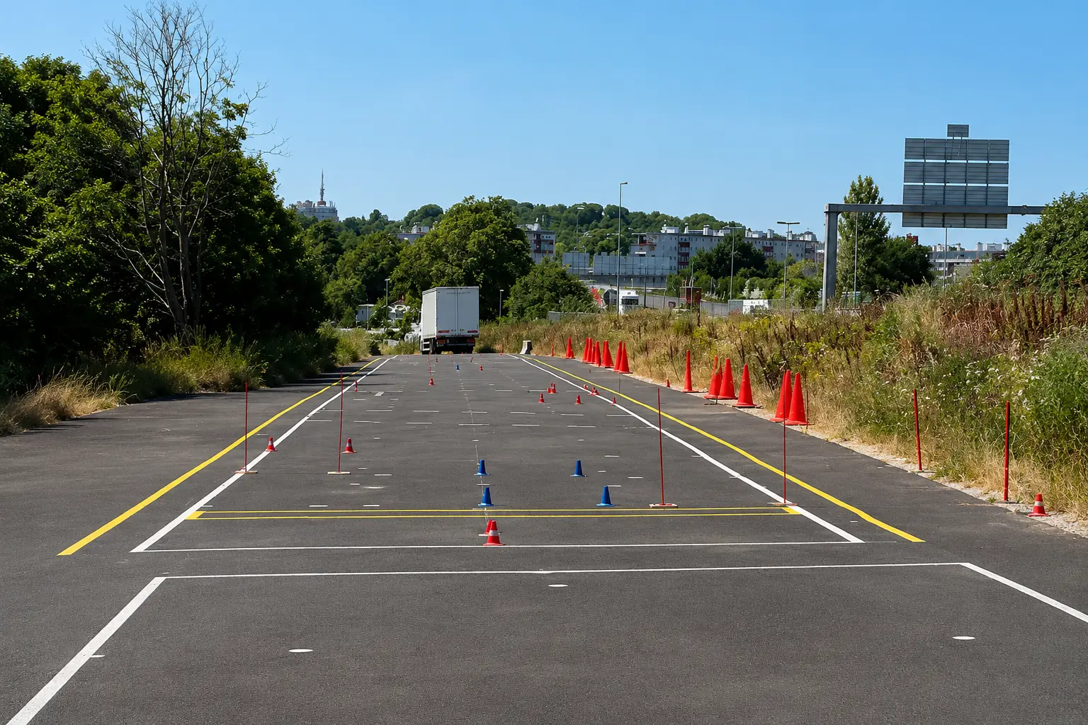 Piste privée BIM Auto-École Rosny-sous-Bois